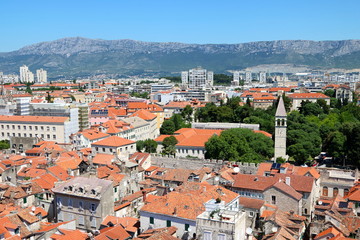 Fototapeta na wymiar Split City View 5