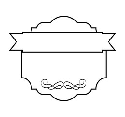 frame victorian decoration icon