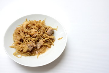 Stir-fried Pork with ginger