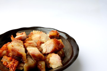 Crispy Pork in dish