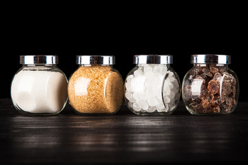 DIfferent types of sugar
