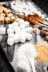 DIfferent types of sugar
