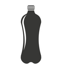 bottle water silhouette icon