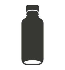 bottle water silhouette icon