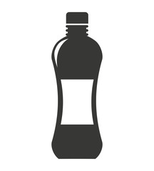 bottle water silhouette icon