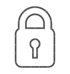 padlock lock security icon