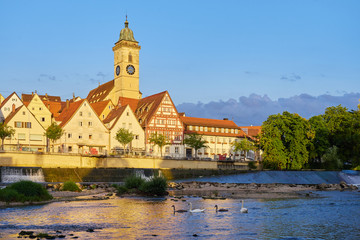 Fototapeta na wymiar Nürtingen am Neckar
