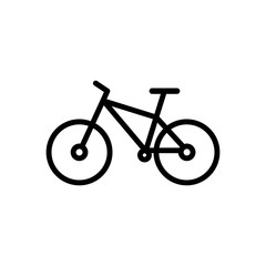 Bike line icon