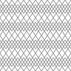 Fototapeta premium Seamless geometric line pattern