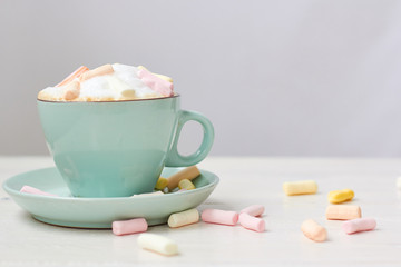 coffee with marshmallows