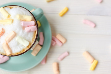 coffee with marshmallows