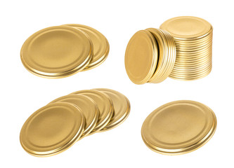 Metal lid for conservation