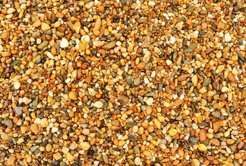Texture of wet smaller stones