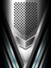 abstract metal texture backgrounds, Vector Illustration