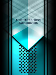 abstract template design, Vector Illustration
