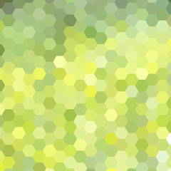 Abstract colorful background of hexagons