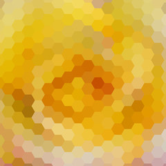 Abstract colorful background of hexagons