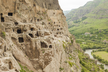 Georgia. Vardzia cave monastery