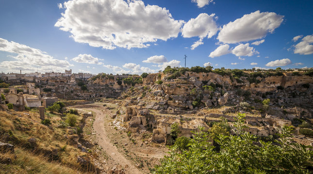 Panoramic view of Ginosa