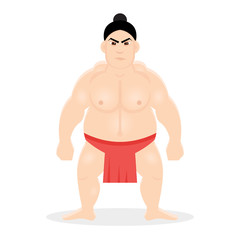 Fototapeta premium Sumo japanese wrestler