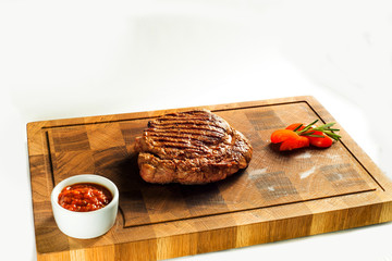 ribeye steak grilled