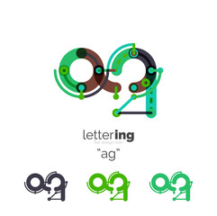 Letters logo icon
