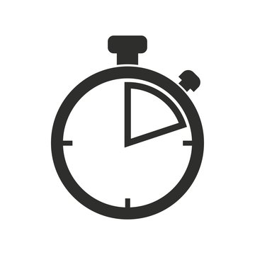 Stopwatch - vector icon.