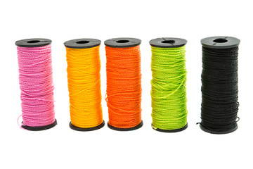 Spool of thread isolated