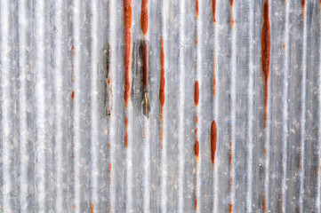 rusty old zinc texture background
