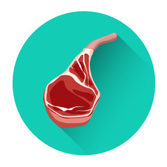 Beef Steak Meat Food Icon