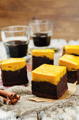 Pumpkin Brownies