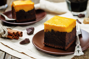 Pumpkin Brownies