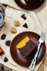 Pumpkin Brownies