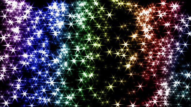Magic sparkles fairy dust wand particle trail transition 4K