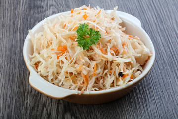 Fermented cabbage