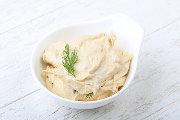 Arabic traditional cuisine - hummus