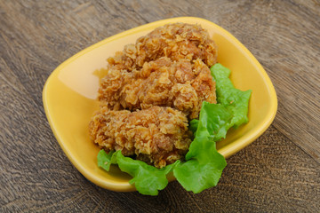 Crispy chicken wings
