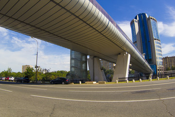 MIBC "Moscow - city" in the daytime