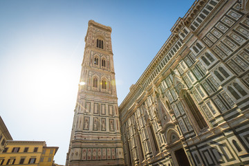Florence cathedral - Cattedrale di Santa Maria del Fiore - Giotto's campanile