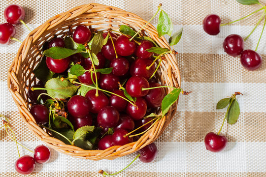 Cherries . Enjoy your meal and good health.