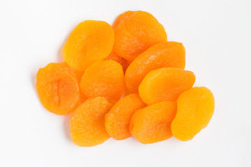 Close-up on Dry Apricots