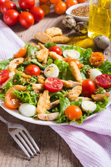 Healthy Chicken Caesar Salad