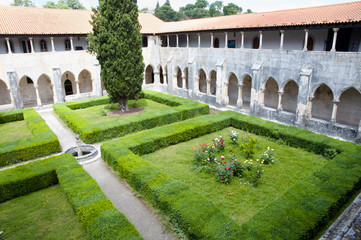Fototapeta premium Cloister Hall of Batalha Monastery - Portugal