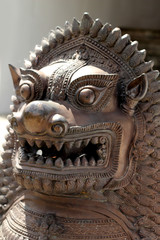 Abstract Buddha scene 