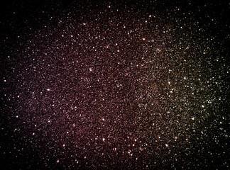 colorful with black tone glitter texture abstract background
