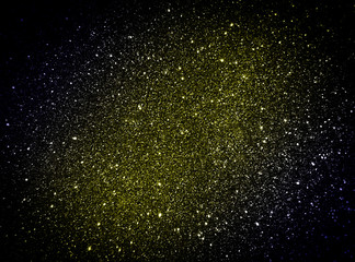 colorful with black tone glitter texture abstract background