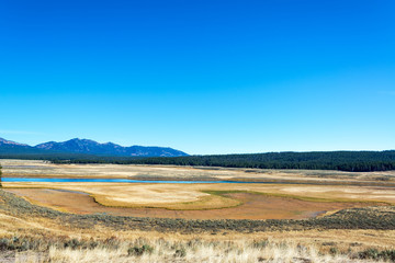 Wide Valley in Yellowstone