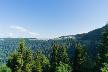 Summer Mountain view to Highland Giresun - Turkey