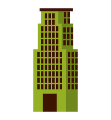 building green ecology icon