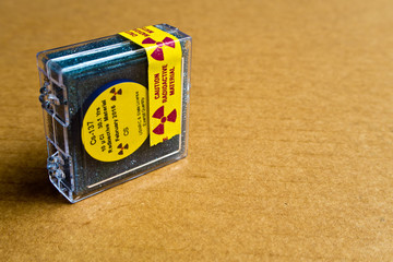 Small Cesium Radioactive